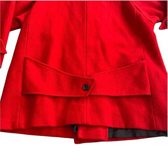 Vintage Jofeld Wool Glamour Double Breasted Peacoat Union Made USA S - Picture 8 of 13